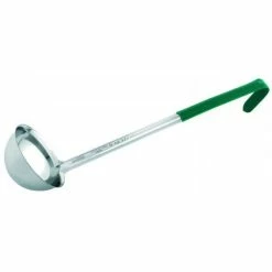 Meilleur prix 👏 Louche en Inox L.36.5 cm Ø9.5 cm Vert ⭐