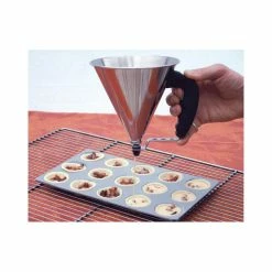 Acheter 💯 Mini Entonnoir à Piston Inox Noir KWIK De Buyer 🎁 -Mastrad Shop mini entonnoir a piston inox noir kwik de buyer 2