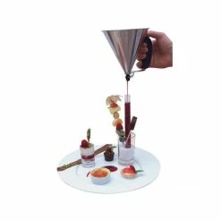 Mastrad Shop -Mastrad Shop mini entonnoir a piston vert inox kwik de buyer 1