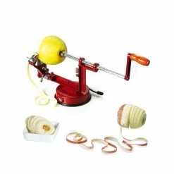 Budget ⭐ Pèle-pommes Rouge à ventouse 🎁